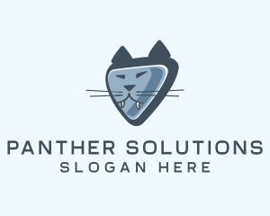 Feline Cat Face logo design