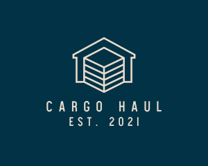 Cargo Container Storage Facility logo design