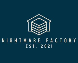 Cargo Container Storage Facility logo design