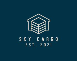 Cargo Container Storage Facility logo design