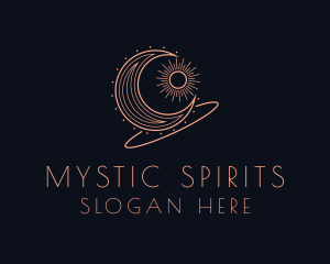 Astral Moon Fortune Teller logo design