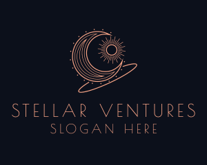 Astral Moon Fortune Teller logo design