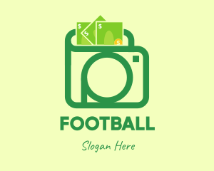 Photograph - Green Photo Wallet logo design