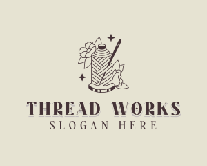 Tailoring Needle Thread logo design