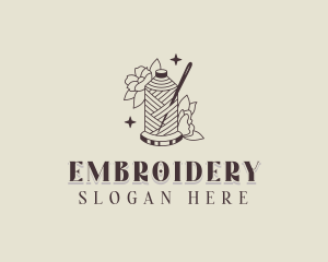 Tailoring Needle Thread logo design