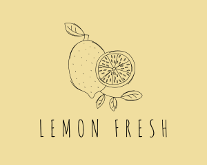 Lemon - National Lemon Fruit logo design