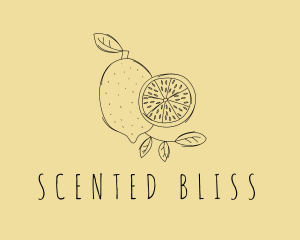 Fragrance - National Lemon Fruit logo design