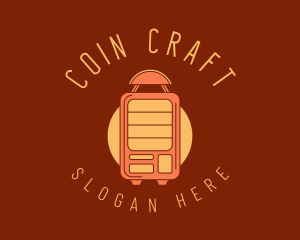 Retro Soda Machine logo design