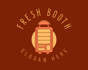 Booth - Retro Soda Machine logo design