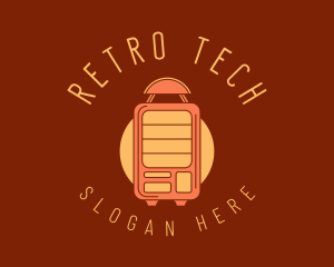 Retro Soda Machine logo design