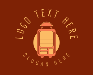 Retro Soda Machine Logo