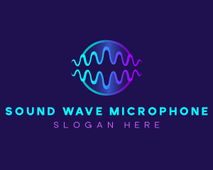 Sound Wave Audio logo design