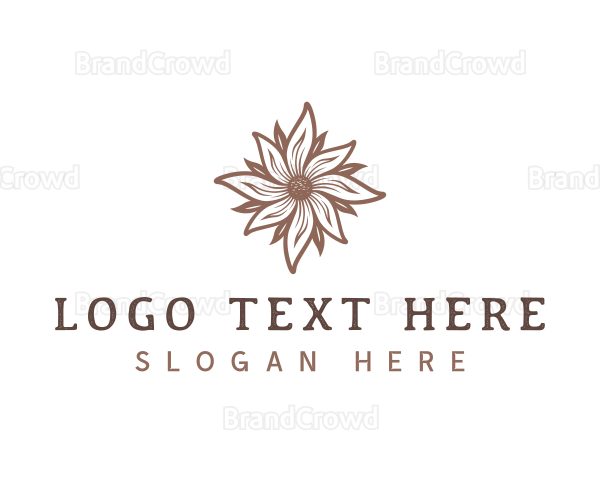 Floral Bloom Flower Logo