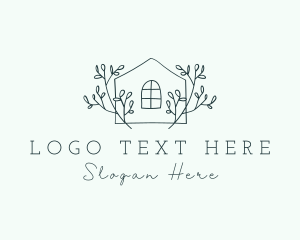Tiny House - Nature Residential House logo design