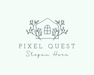 Greenhouse - Nature Residential House logo design