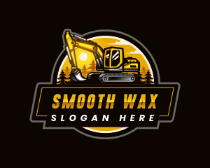 Industrial Machinery Excavator logo design