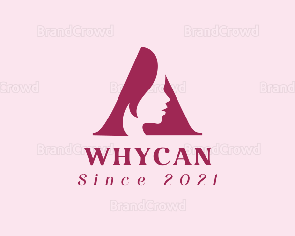 Beauty Wellness Letter A Logo