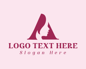 Beauty Wellness Letter A  Logo