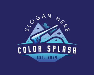 Clean Pressure Washer logo design