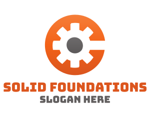 Orange Mechanical Engine Logo