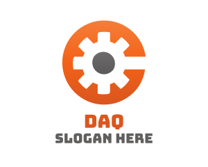Industry - Orange Mechanical Engine logo design