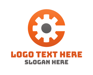 Hardware Products - Orange Mechanical Engine logo design