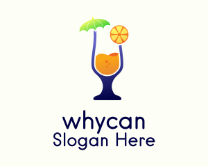 Tropical Orange Juice  Logo