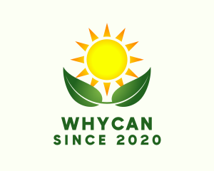 Micro Herb - Organic Plant Sprout Farming logo design