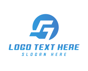 Esports - Digital Software Letter G logo design