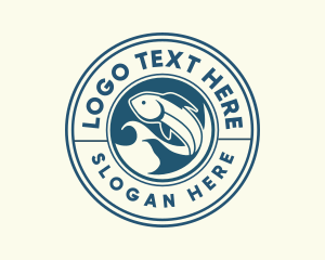 Seafood - Ocean Fish Restaurant logo design