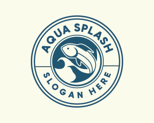 Ocean Fish Restaurant logo design