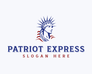 Patriotic Liberty USA logo design