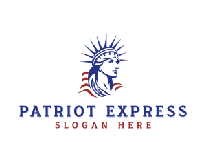 Patriotic Liberty USA logo design