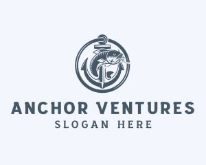 Anchor - Catfish Anchor Fishery logo design