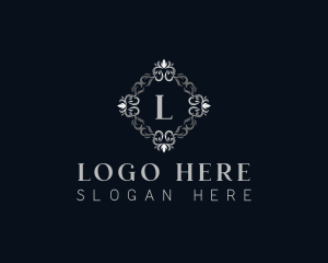 Luxe - Elegant Fashion Floral logo design