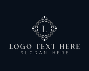 Wreath - Elegant Fashion Floral logo design