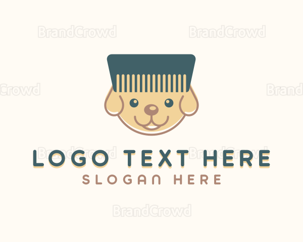 Puppy Dog Comb Logo