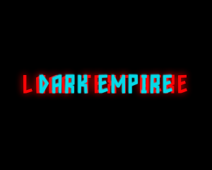 Dark Neon Wordmark logo design