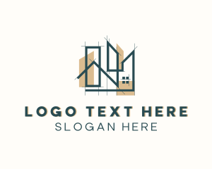 Developer - Architectural House Residence logo design