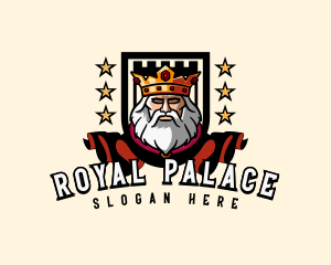 Royal King Beard logo design