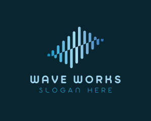 Tech Waves Lab logo design