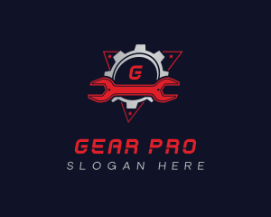 Gear - Industrial Gear Wrench logo design