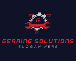 Industrial Gear Maintenance logo design