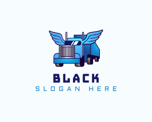 Trailer - Automotive Truck Wings logo design