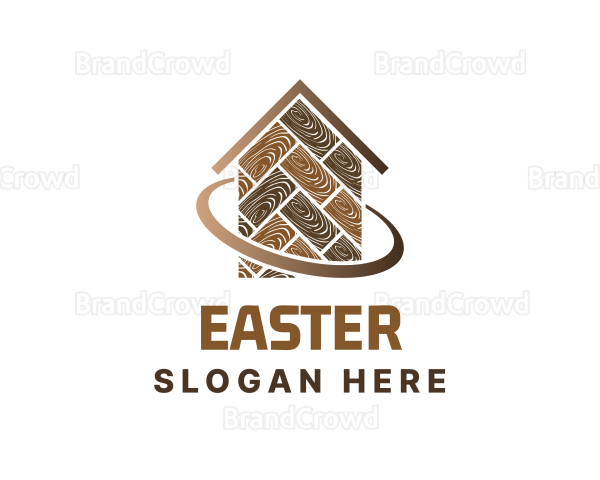 Wooden Tiles Home Logo