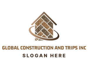 Wooden Tiles Home  Logo