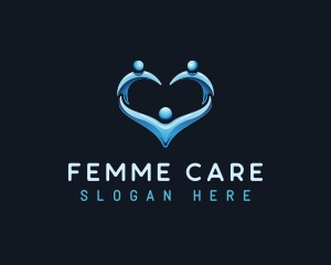 Heart Community Care logo design