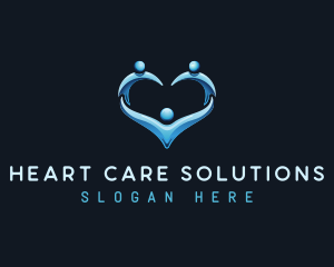 Heart Community Care logo design