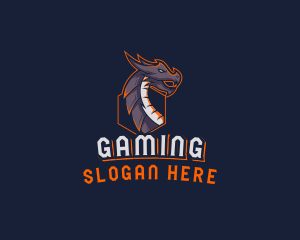 Gaming Dragon Beast Logo