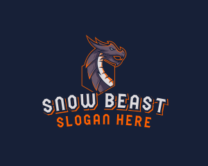 Gaming Dragon Beast logo design